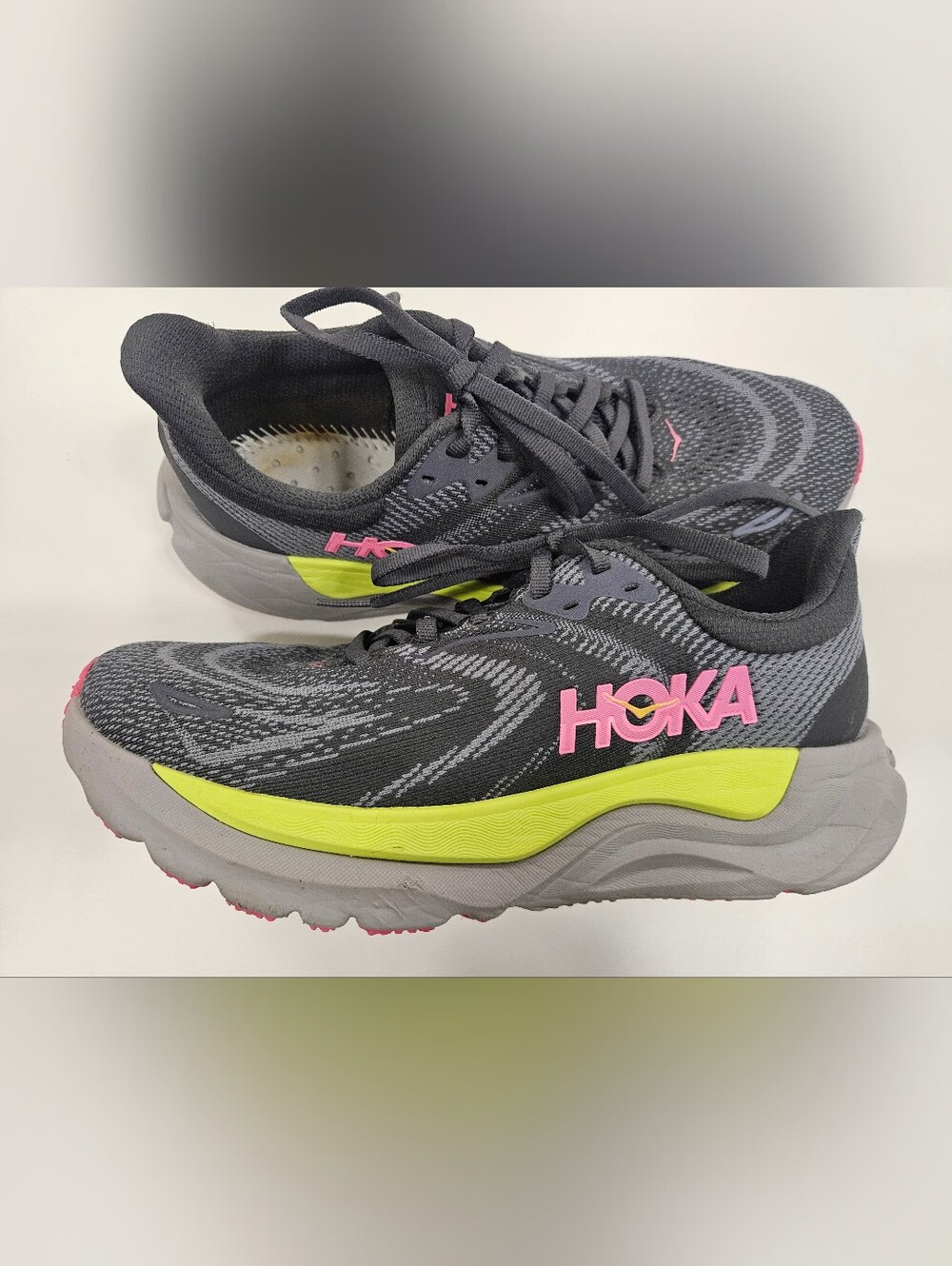 Hoka Arahi 8 Grey/Grey Size 8